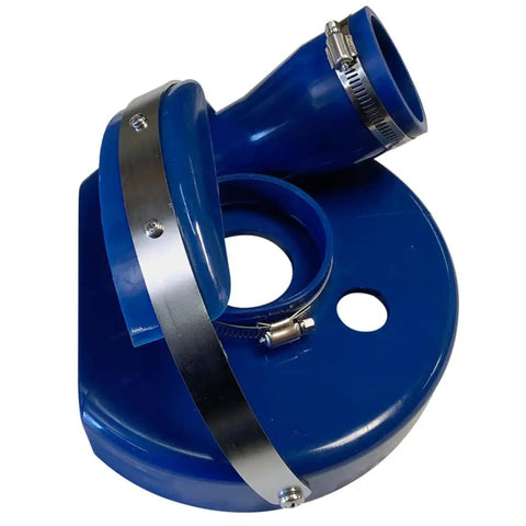 Pro Grade 7 Inch Polyurethane Dust Shroud For Angle Grinders With Adjustable Side Lip And Vacuum Connection Includes 6 Adapter Set For Dewalt Metabo Milwaukee Hitachi Makita And Blastrac Grinders Great For Clean Cuts
