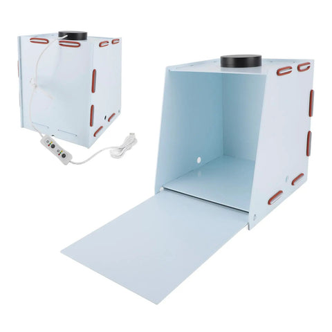 Slick UV Resin Curing Box With Shiny Reflective Panel For 3D Printers Quick Dry Setup No Fuss Assembly Humidity Safe Casing Straight Up Fast Cures Cuts Downtime