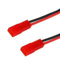 4mm Banana Plug To JST Charging Lead, 20AWG Silicone Wire, 30Cm Length, Pack Of 2, for RC Helicopters and Quadcopters.