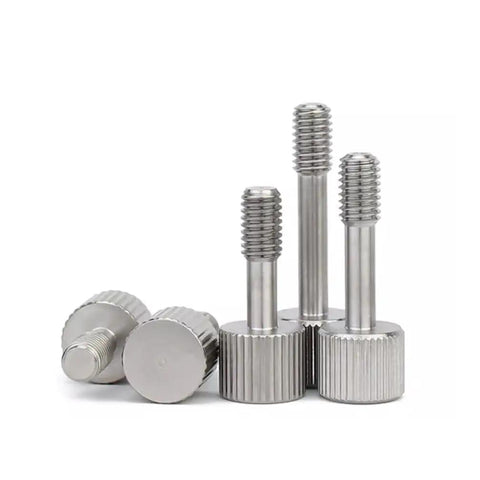 M4 X 12 Mm Knurled Captive Panel Screws Stainless Steel 4 Pack Thumb Fasteners Hardware Kit Easy Grip Built Tough Replacement Bolts