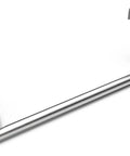 Over Cabinet Towel Rack Set, Heavy Duty Stainless Steel Kitchen Towel Bar Holder In Chrome Finish, 9 Inch Wide, angled view