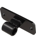 Heavy Duty 58 Mm Gate Hinges Pack Of 2 Pre Drilled Mounting Holes Rust Resistant Galvanized Iron close-up of black finish hinge
