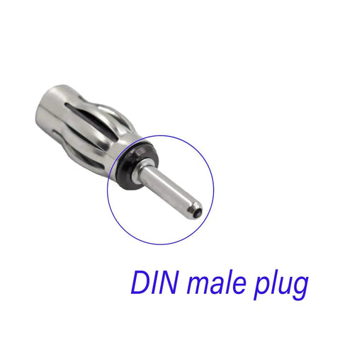 Universal DIN Plug Car Radio Adapter Kit For Antenna Connector And Crimp Repair With Plug And Play Confidence For ISO 50 Ohm Coax