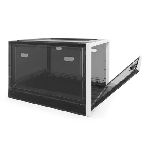 Large Capacity Medication Lock Box With Code Lock For Fridge Or Cabinet Safe Storage, Kid Safe Medicine Organizer, open view