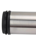 Close-up of Heavy Duty Adjustable Furniture Legs 4 Pack For Cabinets Sofas And Beds, Quiet Stable Feet, metal finish detail.