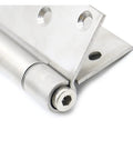 Two Pack Folding Door Hinge With Ball Bearing In Stainless Steel Single Or Double Spring Hidden Cabinet Hinge 4 Inch Size A