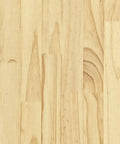 Close-up of solid pine wood texture used in Four-Tier Book Cabinet With Solid Pine Wood Bookshelf And Metal Frame, Industrial Display Shelf