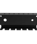 Wall Mount Pressure Washer Rack With One Quarter Inch Quick Connect, carbon steel organizer for garage, front view.
