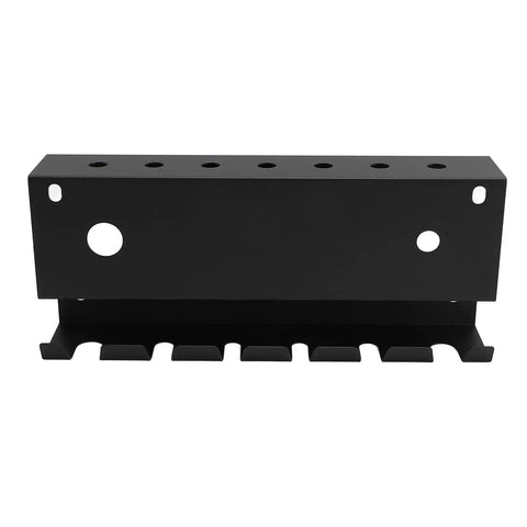 Wall Mount Pressure Washer Rack With One Quarter Inch Quick Connect, carbon steel organizer for garage, front view.