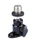 Five Eighth Inch To Twenty Seven Thread Mini Ball Head For Microphone Mount with CNC Machined Aluminum Alloy Base