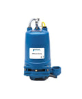 Heavy Duty Workhorse Submersible Effluent Pump Crushing 94 Gpm Flow Up To 66 Feet Head Featuring 2 Inch Npt Port in blue color.
