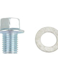 Super Cool Magnetic Oil Drain Bolt M14x1.5 For Honda CX500 CX500C Metal Particle Catcher With Premium Crush Washer Kit To Stop Sludge Buildup And Save Your Engine From Catastrophic Failure Today. magnetic oil drain bolt M14x1.5 with crush washer