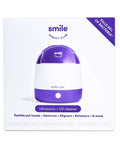 Ultra Deep Clean Ultrasonic And UV Dental Appliance Cleaner For Aligners, Retainers, Dentures, Mouthguards, Toothbrush Heads And More With Dual Cleaning Tech For A Fresh, Odor Free Smile. box front view