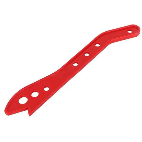 Red Wood Push Stick With Ergonomic Handle Design For Safer Woodworking On Table Saws Shapers Jointer And Router Tables Durable ABS