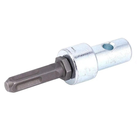 Steel Electric Hammer To Earth Auger Adapter Connector For DIY Pros And Professionals Heavy Duty And Easy Install Durable