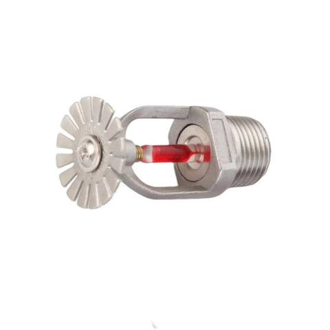 Heavy Duty 6 Pack Fire Sprinkler Heads Half Inch 68 Degree Bulb 304 Stainless Steel Ceiling Mount Pendant close-up view.