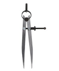 Heavy Gauge Adjustable Wing Divider Locking Steel Compass Six Inch Legs, carbon steel scribe for precise layout marking.
