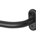 Wrap Around Blackout Curtain Rod For Windows 36 To 120 Inches, 1 Inch Adjustable Heavy Duty Metal Rod With Aluminum Bracket close-up