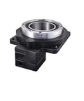 Top Tier CNC Electric Rotary Table With Hollow Core Slick 360 Degree Rotation Hella Stable Workholding Platform for milling machines.