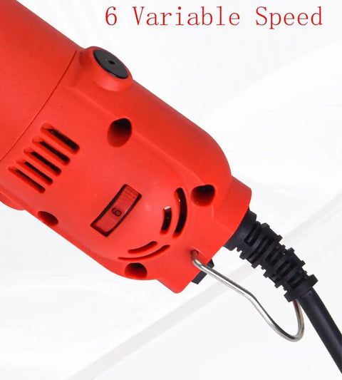 Long Reach Heavy Duty Electric Die Grinder Up To 15000 RPM Six Variable Speeds ergonomic tool detail with speed control.