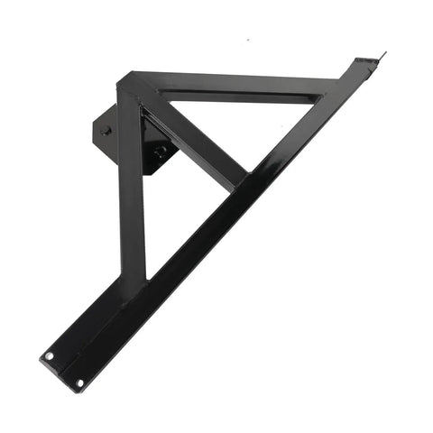 Drop Down Spare Tire Carrier Mount Bolt On For Hummer H2 2003-2009 Holds Up To 285 70 17 Tire Steel Powder Coated Black