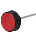 Hydraulic Fluid Reservoir Air Breather With Built In Dipstick For Car Hydraulic Systems Dump Cap Breather Replacement Red Cap 1 Inch