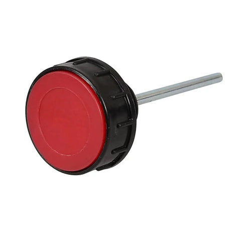 Hydraulic Fluid Reservoir Air Breather With Built In Dipstick For Car Hydraulic Systems Dump Cap Breather Replacement Red Cap 1 Inch