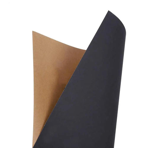 Durable 100 Pc Waterproof Sanding Paper For Woodworking Auto Finishing Aluminum Oxide Sheets showing black and brown sheet layers.