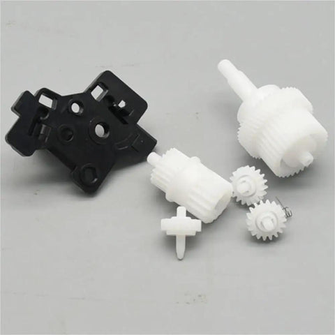 Duplex Drive Gear For Wide Range Of Office Printers Including HL 2260 DCP 7080 7180 MFC 7380 7480 7880 2700 2740 2540 2520 And LY9013001 Compatible For Smooth Reliable Double Sided Printing, white plastic gears with black mount