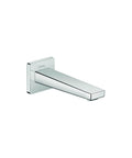 Dope Chrome Tub Spout 3 Inch Modern Wall Mounted With AirPower Aerated Flow Metropol Style Sleek Geometric Design