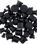 Grab This Awesome Set Of 50 Black Silicone Stopper Plugs In 5 Sizes For Tubes Bottles And Flows To Seal Ends Waterproof With Gorge Craft Quality Rubber Caps Perfect For DIY Projects Or Home Repairs Today. Black silicone stopper plugs set, assorted sizes