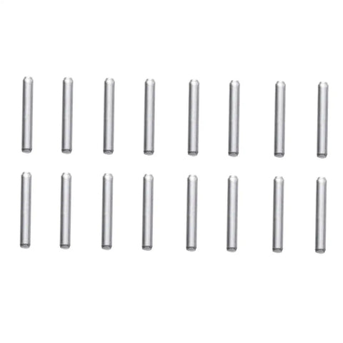 120pcs Robot Drive Shaft Kit For DIY Projects, Transmission Shafts And RC Car Axle Gears displayed in rows, metal components