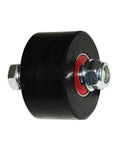 Chain Roller Guide 43X24mm For Dirt Bikes CR125R CR250R YZ490 Black Direct Replacement With Seal Upper And Lower Chain Compatible