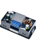 Close-up of CNC DC DC Buck Boost Converter CC CV 0.5 To 30V 4A Power Module with components visible