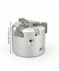 Pneumatic Clamping Chuck With Air Driven Cylinder For Precise Workpiece Grip, Rock Solid Industrial Automation Component, Model MHS3-20D