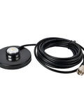 Magnetic NMO Antenna Base For Mobile Radio Install With 5M RG58 Coax PL 259 Plug Heavy Duty Car Bus Taxi Mount Easy Setup