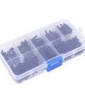 Nylon Black M3 Hex Standoff Spacer Kit With 180 Pieces In Durable Plastic Storage Case For Electronics Makers Diy Hobbies And Computer Assembly