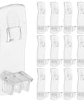 Tough As Nails Plastic Shelf Support Pegs Fifty Pack Super Easy To Install Cabinet Shelf Clips With A Fresh Clean Look