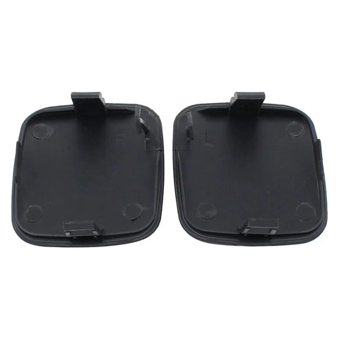 Front Left And Right Tow Hook Cover Caps For Lexus RX330 2004 To 2006 And RX350 2007 To 2009 Front Bumper Tow Hook Covers Replacement Two Piece Set Kit