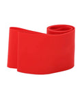 Red Stretchy PVC Bike Tire Liner Tape for 26 Inch Wheels 80mm Rim Strips Anti Puncture Protector for Mountain Bikes