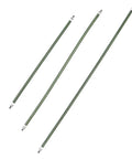 Rugged Flex Tubular Heater Stainless Steel 900 Watt Electric Air Heating Element 625 Mm Straight Tube for Industrial Ovens, straight green tubes.