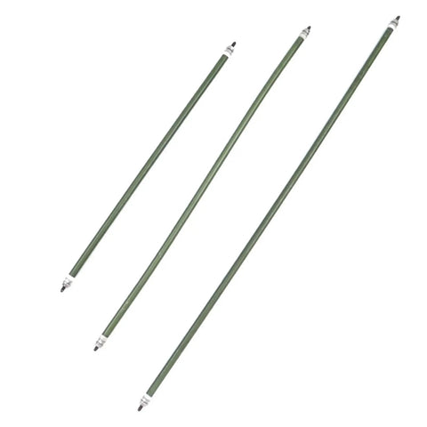 Rugged Flex Tubular Heater Stainless Steel 900 Watt Electric Air Heating Element 625 Mm Straight Tube for Industrial Ovens, straight green tubes.