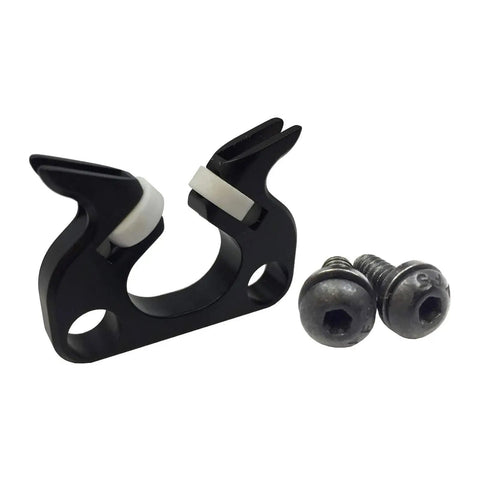Machined Aluminum Crossbow Arrow Rest With Spring Loaded Roller System, screws included, durable replacement for modern crossbows.