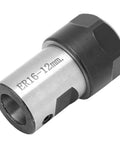 ER16-12mm collet, part of Collet Chuck Holder Kit For CNC Milling Lathe Set With 40L Collet Block and ER16A Straight Shank Adapter.