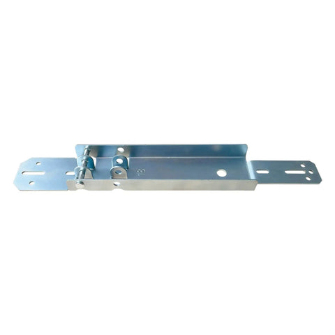 Heavy Duty 18 Inch Garage Door Operator Reinforcement Bracket Made From Galvanized Steel Top Panel Mount For Stabilizing And Repairing Garage Doors