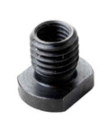 Top Shelf Angle Grinder Wheel Conversion Adapter Fits 100Mm Tools And M10 Threads to plug into any rig, black steel threaded adapter.