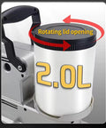 Yxinhongyue 2024 High Pressure Airless Paint Sprayer, 1600W 2.0L container with rotating lid for easy paint filling.
