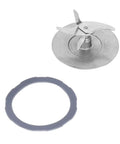 Stainless Steel Blender Replacement Kit With O Rings Sealing Gasket For Blender Base Juicing Machine Parts For Juicer Easy Pro Grade Home Kitchen Upgrade Essential Replacement For Smooth Juicing Must Have For Everyday Juicing, stainless blade and gasket set