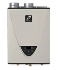 Knockout Indoor Natural Gas Tankless Water Heater Pumping 10 Gpm of Straight Heat With 199K Btu Condensing Efficiency