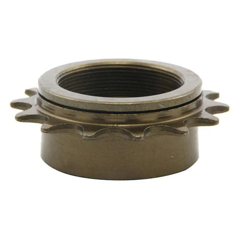 14-Tooth 34mm Single Speed Freewheel Flywheel Sprocket For Bicycles, Built Tough Steel, One-Half Inch By One-Eighth Inch Chain